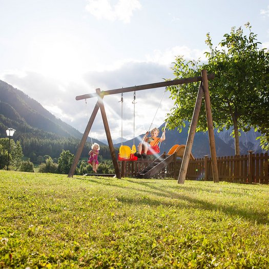 Spielplatz im Kinderhotel Daniel im Ötztal