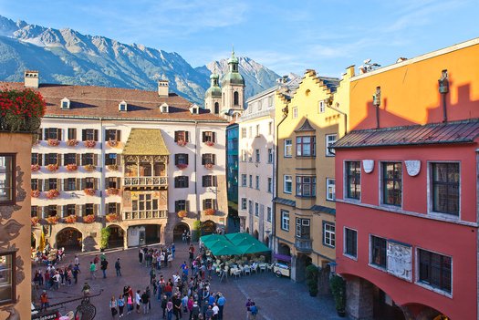 Innsbruck and its old town