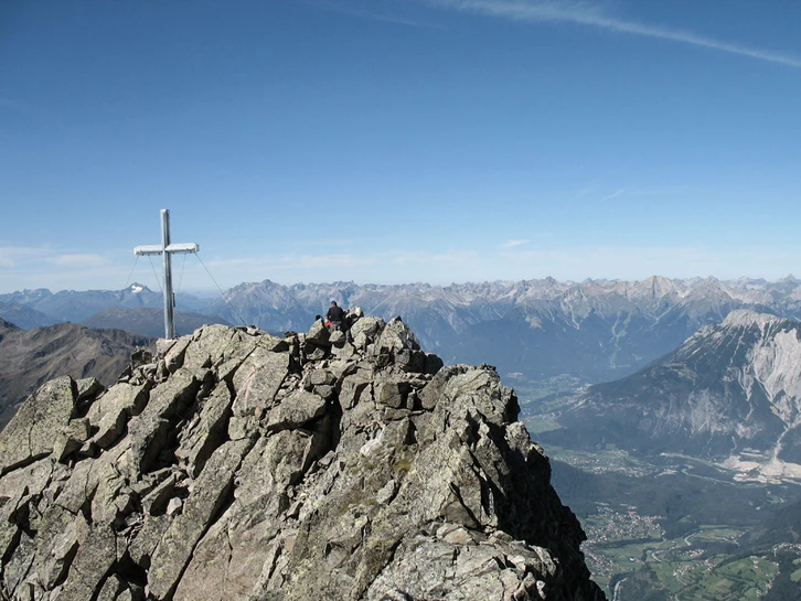 Acherkogel im Ötztal - Gipfelgrat Acherkogel im Ötztal - Gipfelgrat