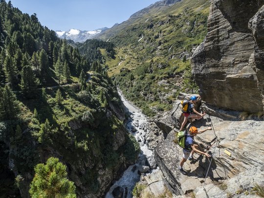 Klettern und Bergsteigen in den Ötztaler und Stubaier Alpen