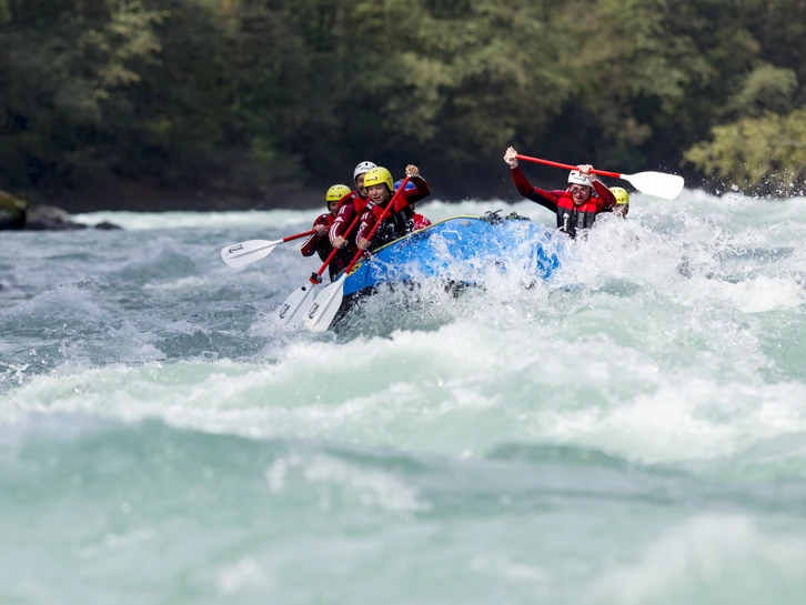 Adrenalinkick Rafting, Canyoning und Paragleiten im Urlaub im Ötztal