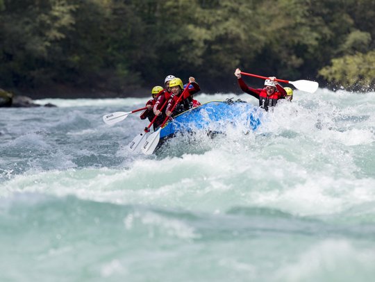 Rafting, Canyoning und Paragleiten im Urlaub im Ötztal