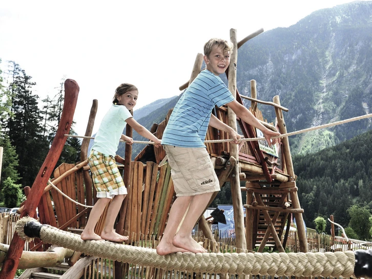 Spiel und Spass im Urlaub im Kidspark Oetz im Ötztal Spiel und Spass im Urlaub im Kidspark Oetz im Ötztal