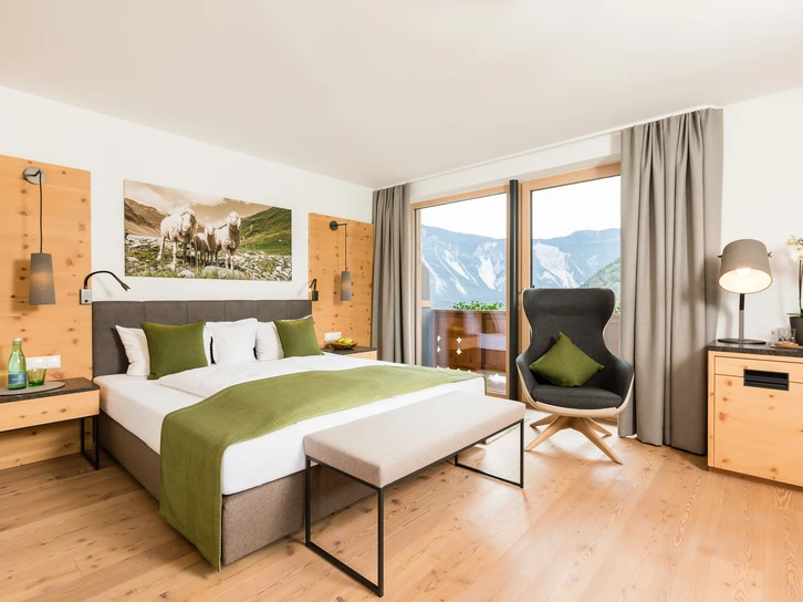 Wohnen Zimmer und Suiten im Aktiv- Panoramahotel Daniel in Sautens im Ötztal