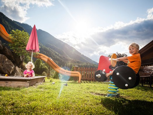 Playground directly at the Hotel Daniel in Sautens