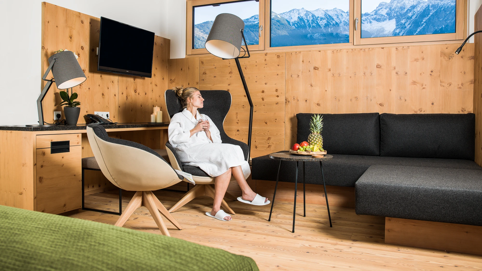 Zirbenzimmer im Ötztal